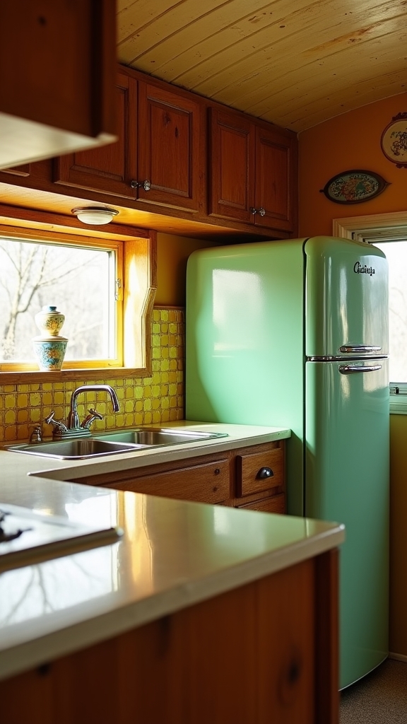 retro charm backsplash ideas