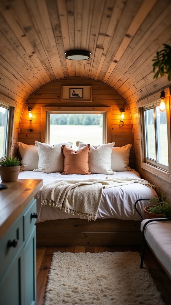 rustic charm with reclaimed accents
