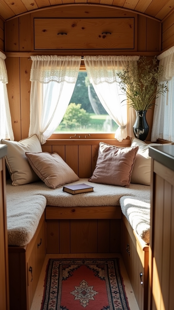 rustic vintage camper elegance