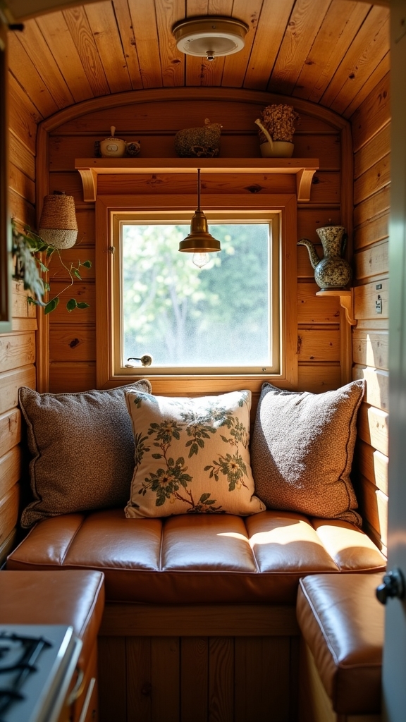 rustic wood paneling transformation
