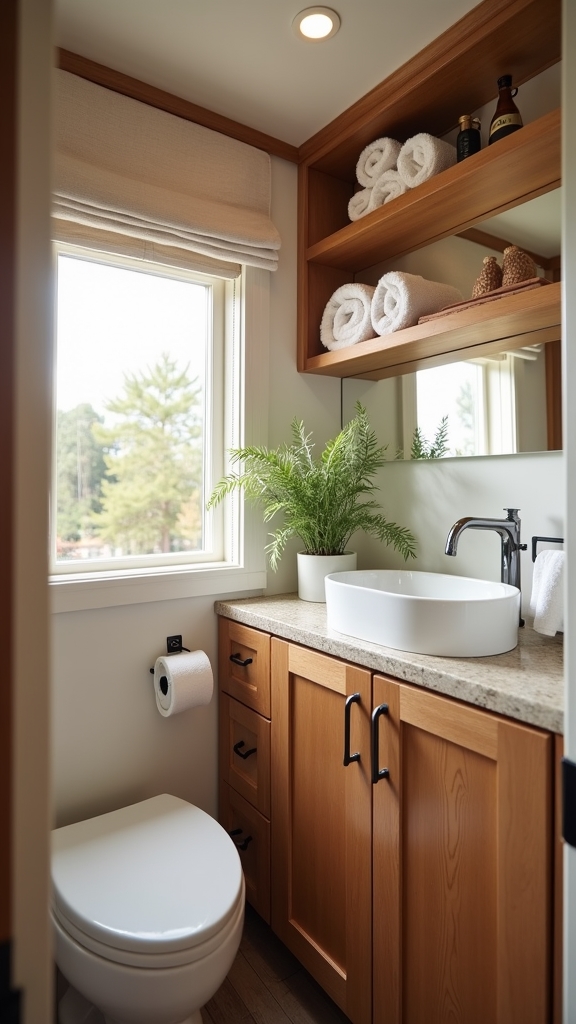 smart compact bathroom design