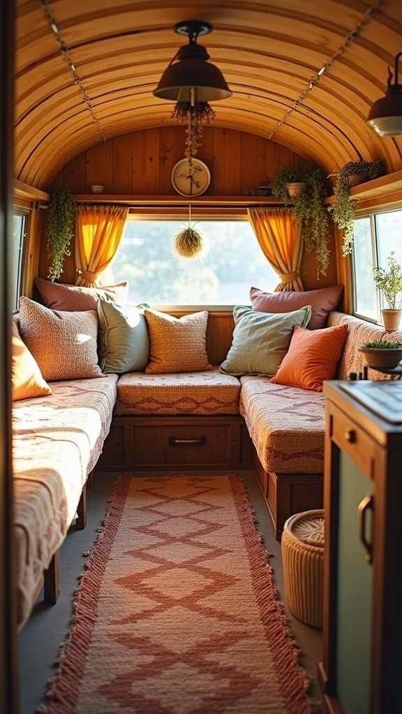 southwestern stylish camper interiors