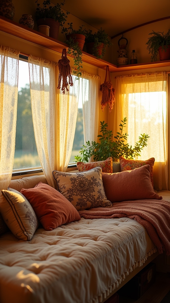 sun drenched camper design aesthetics