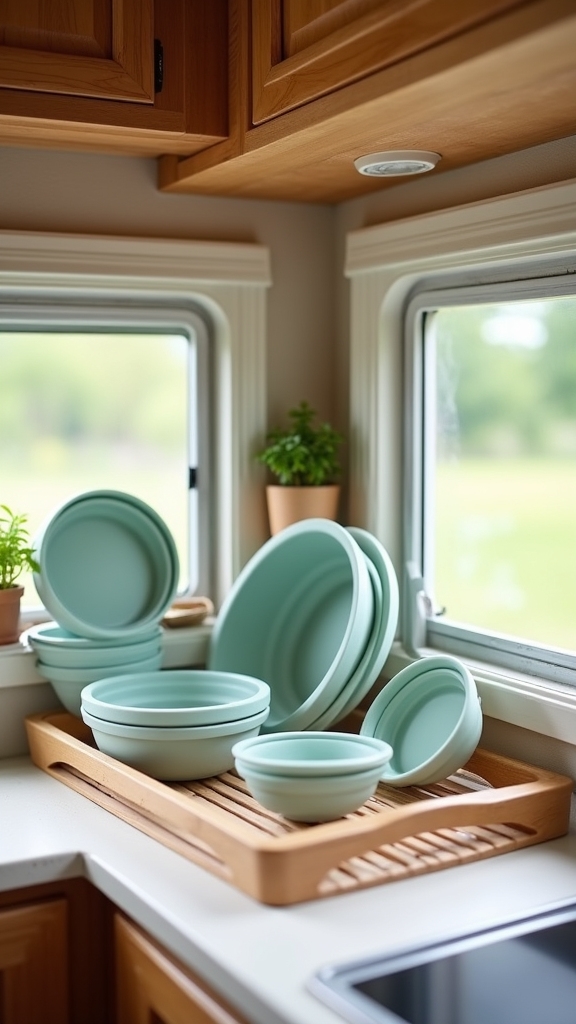 versatile collapsible kitchen organizers