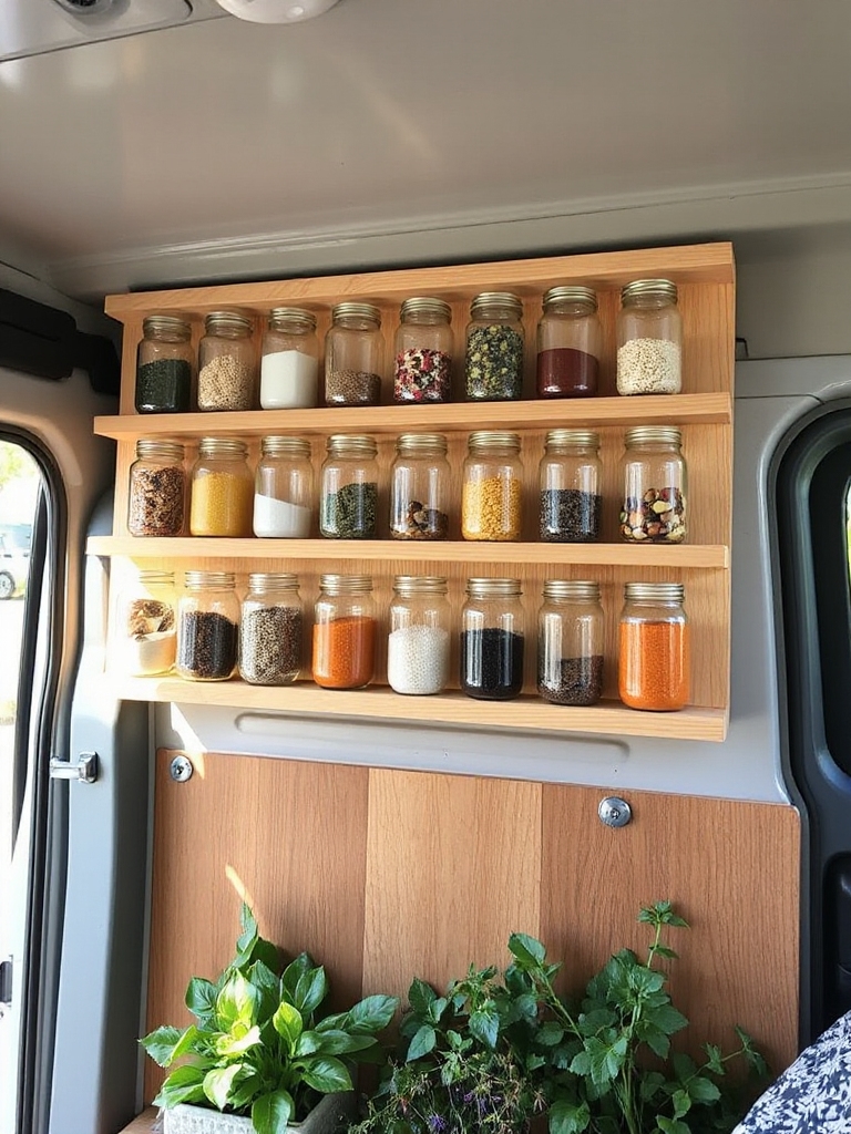 versatile mason jar storage