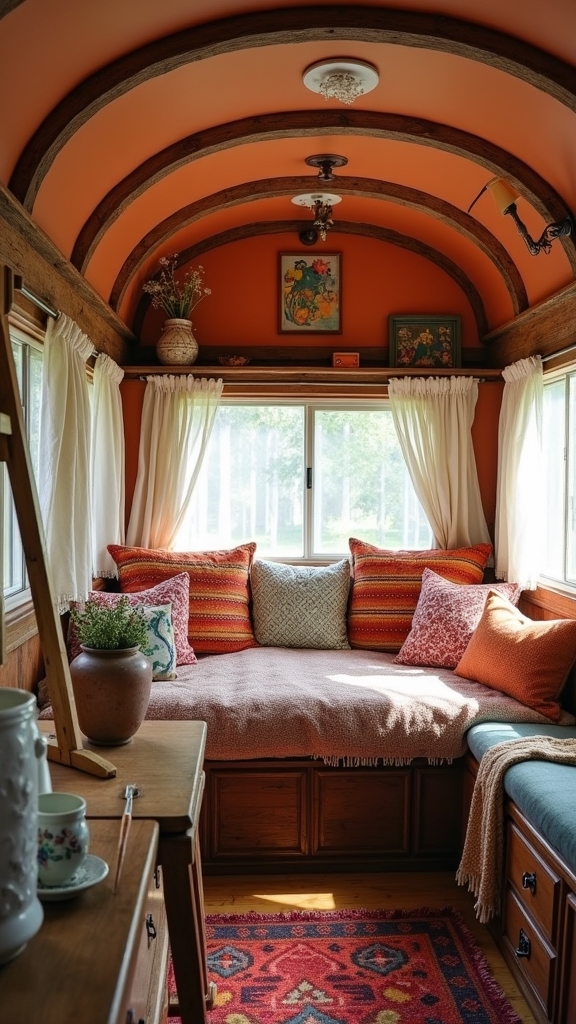 vibrant artistic mobile studio