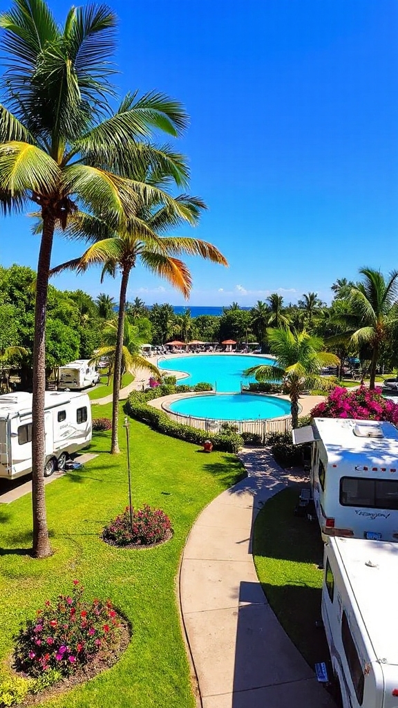 vibrant rv resort paradise