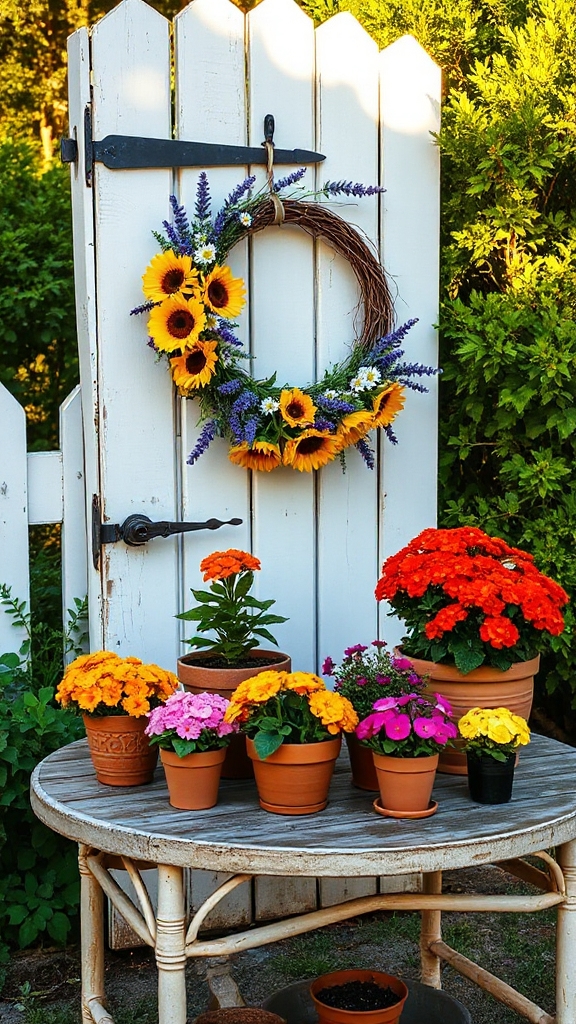 vibrant summer floral combinations