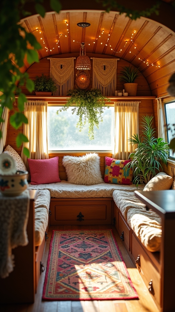 vintage bohemian camper sanctuary