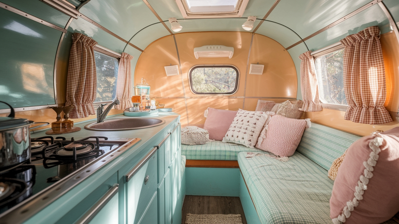 22 Vintage Small Camper Interior Ideas That Shine in Texas Hill Country