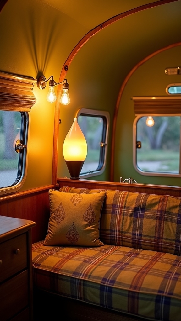 vintage camper lighting fixtures