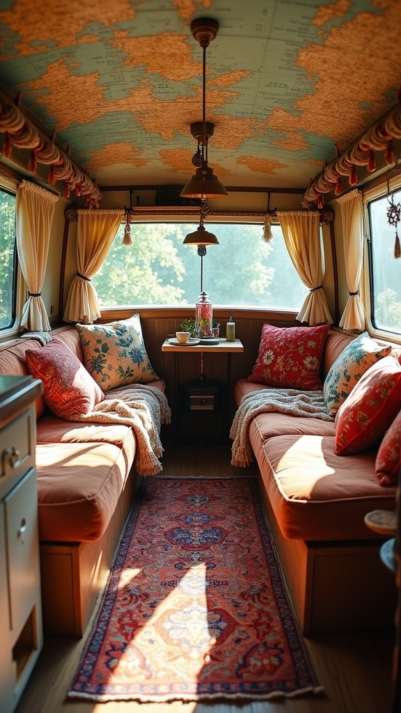 vintage maps and prints