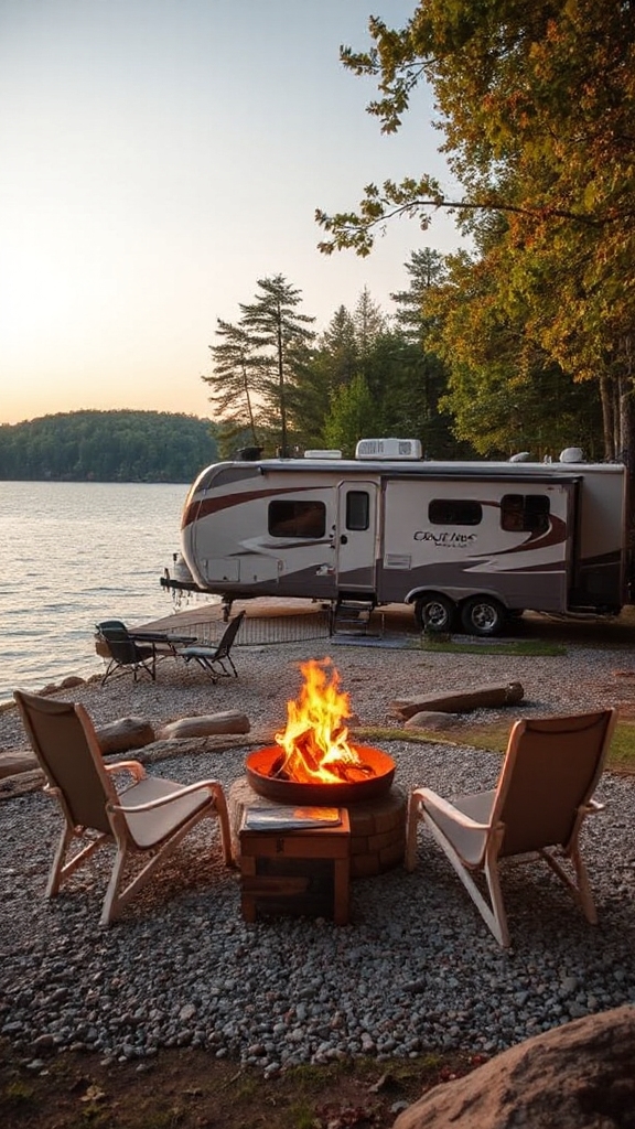 waterfront rv camping locations
