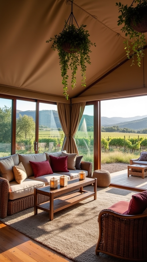 weather resistant camping luxury