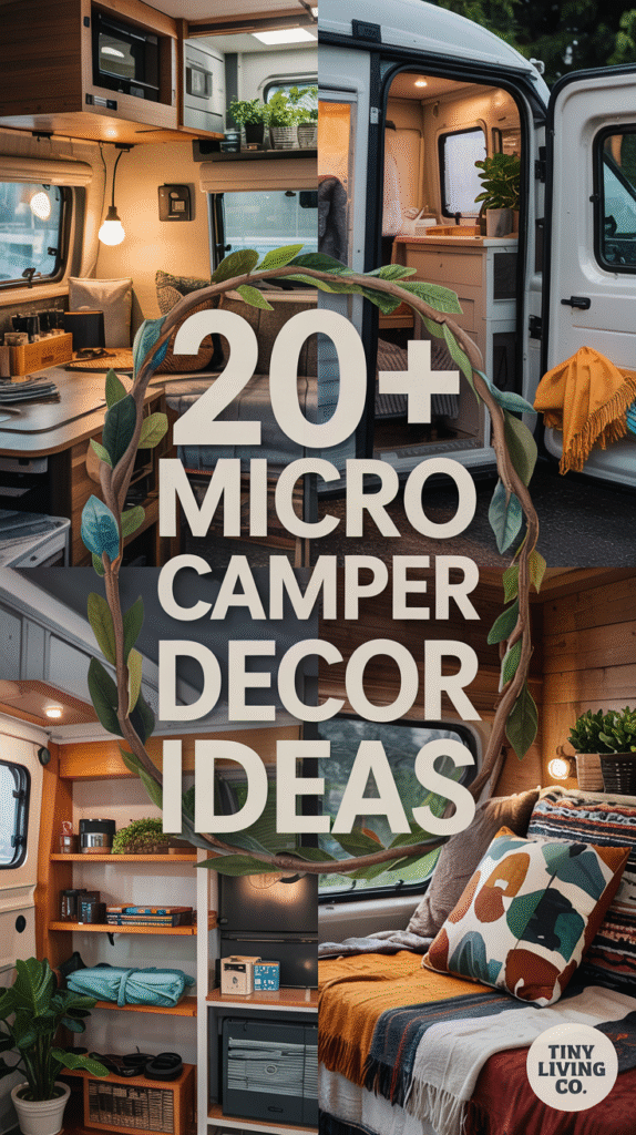 20+ Micro Camper Decorating Ideas to Make It Feel Feminine and Cozy