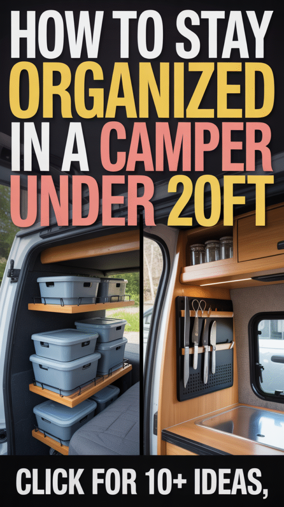 Assess Your Space Saving Potential In A 20Ft Camper