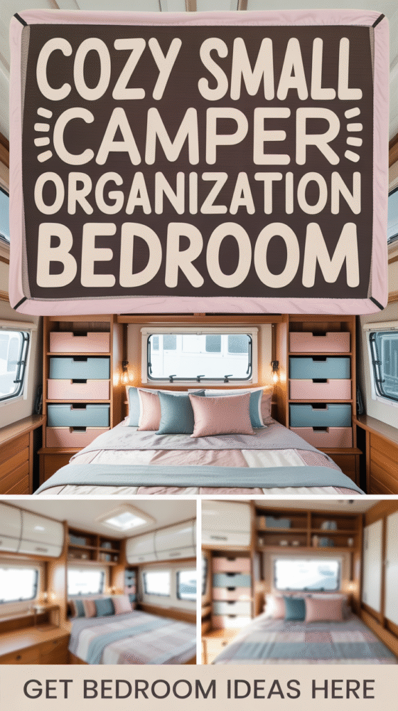 Bedroom Bliss: Small Camper Organization Bedroom Tips