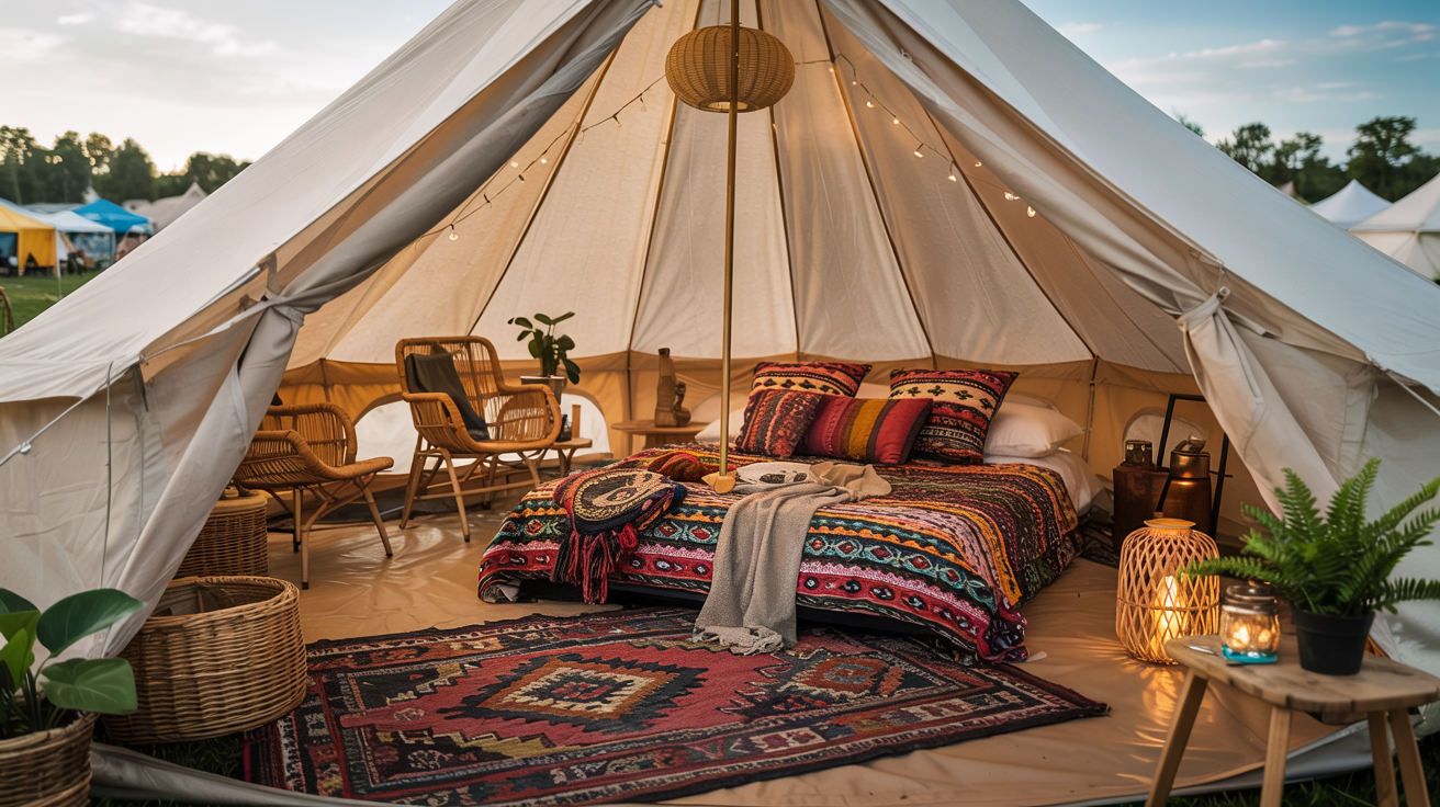 The Ultimate Festival Camping Setup: Make Your Tent Glamping and Homely