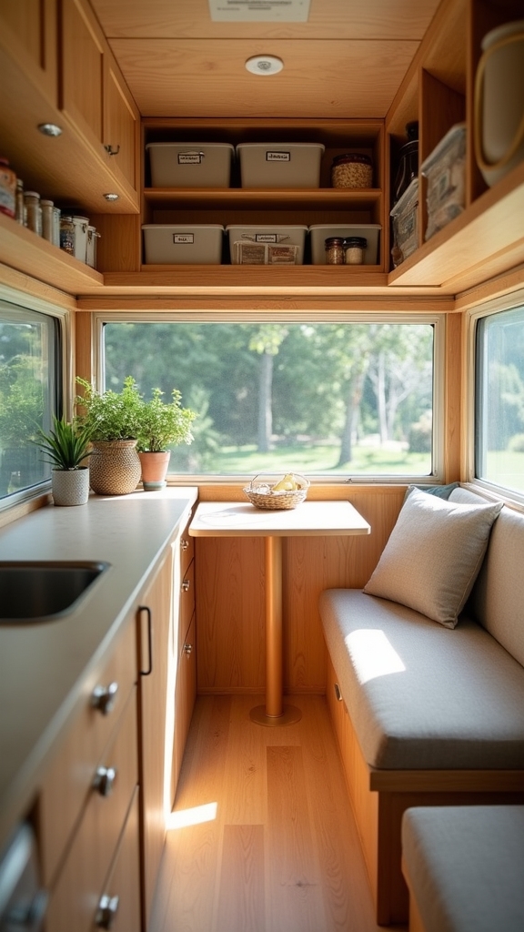 maximize camper storage efficiency