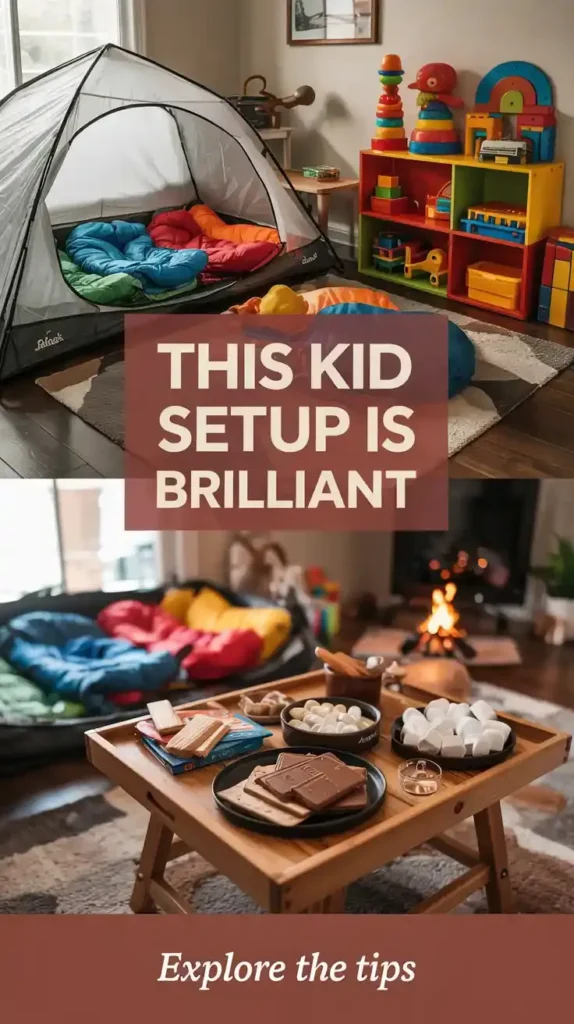 Cozy Indoor Tent Camping Set Up Ideas