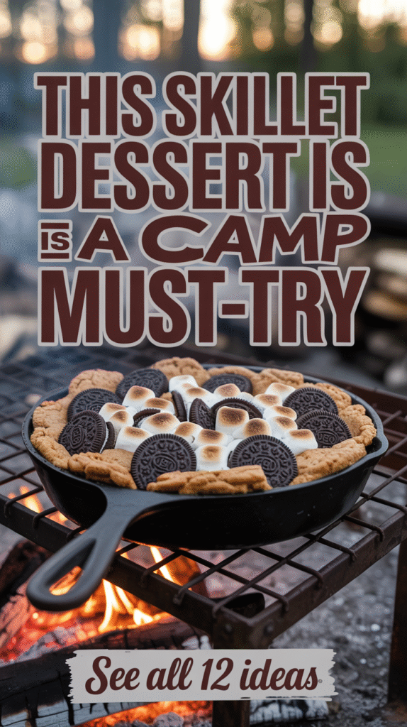 Cast-Iron Oreo Cookie Skillet Dessert