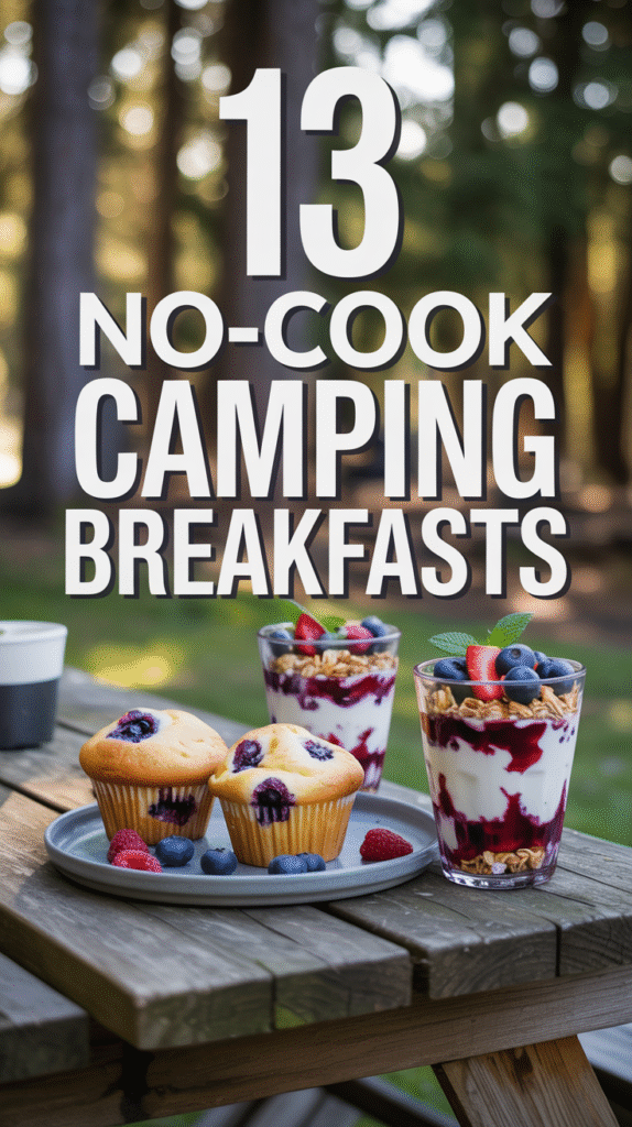 13 No-Cook Camping Breakfasts for Lazy Mornings