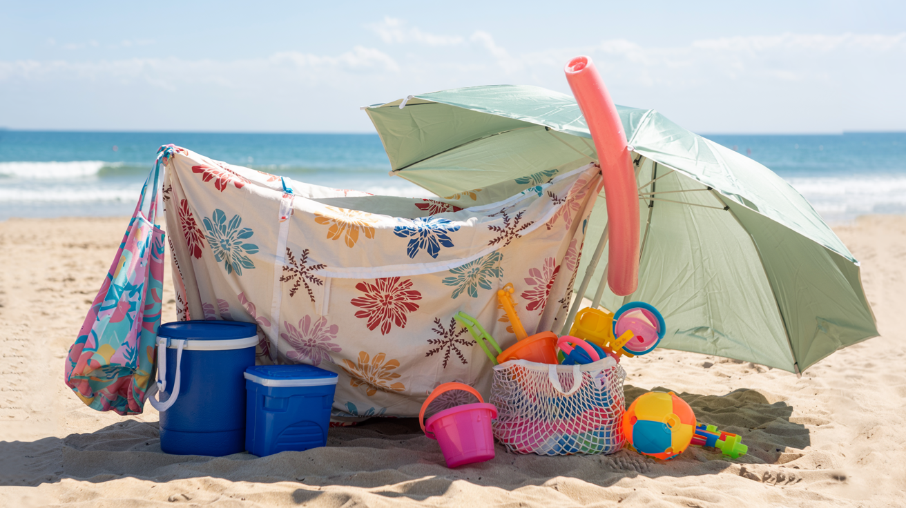 20+ Genius Beach Hacks Every Mom Should Know Before Summer