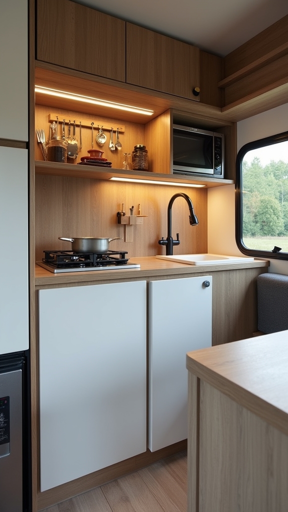 Compact Kitchens for Family Cooking