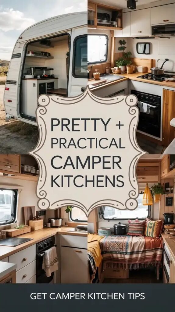 Camper Kitchen Decor That Combines Beauty and Utility