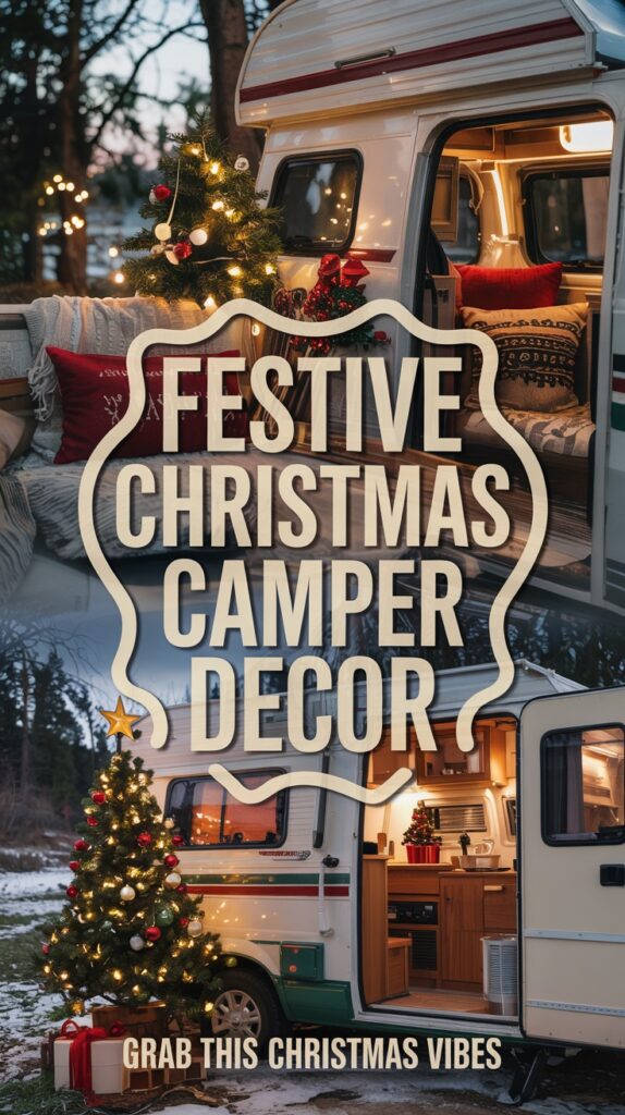 Christmas Camper Decor That Brings Holiday Cheer on the Road