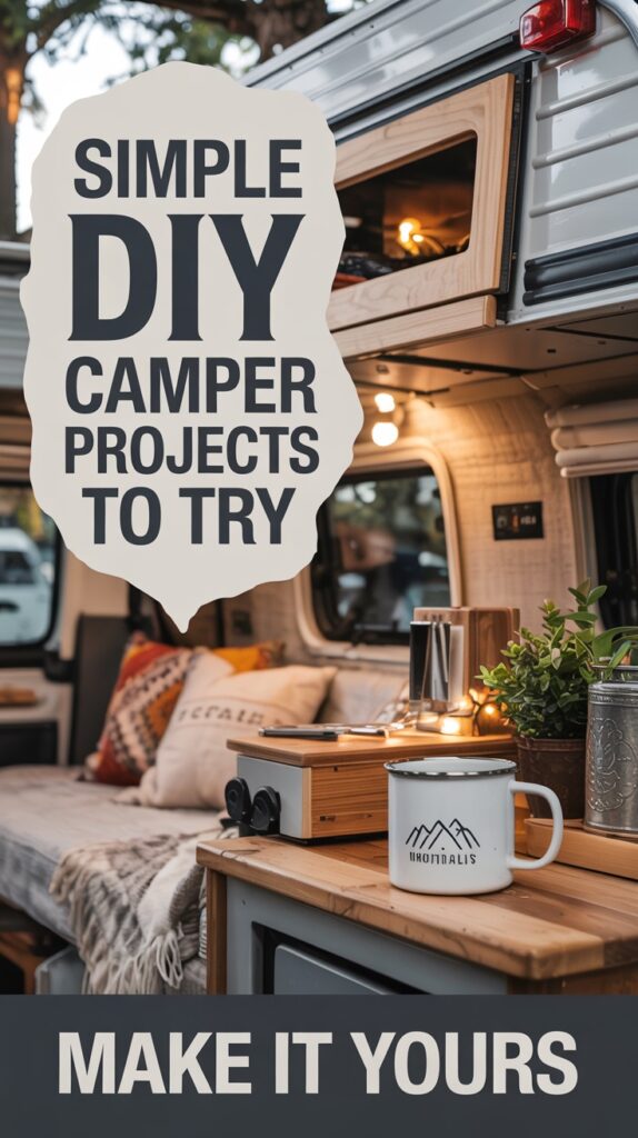 DIY Camper Decor Projects Anyone Can Do