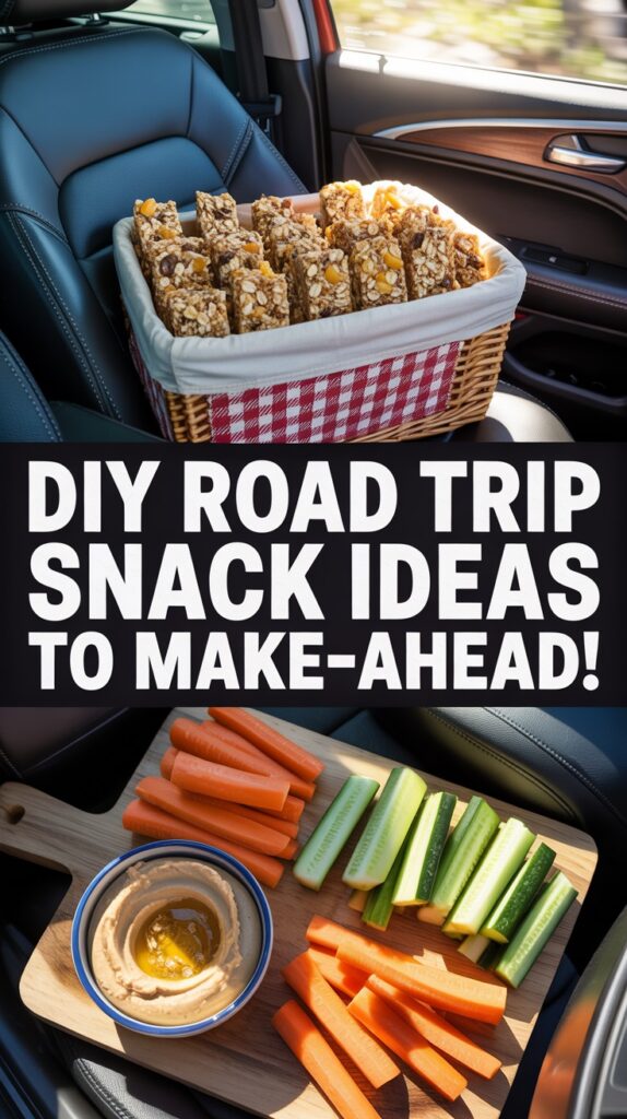 DIY Road Trip Snack Ideas to Make Ahead