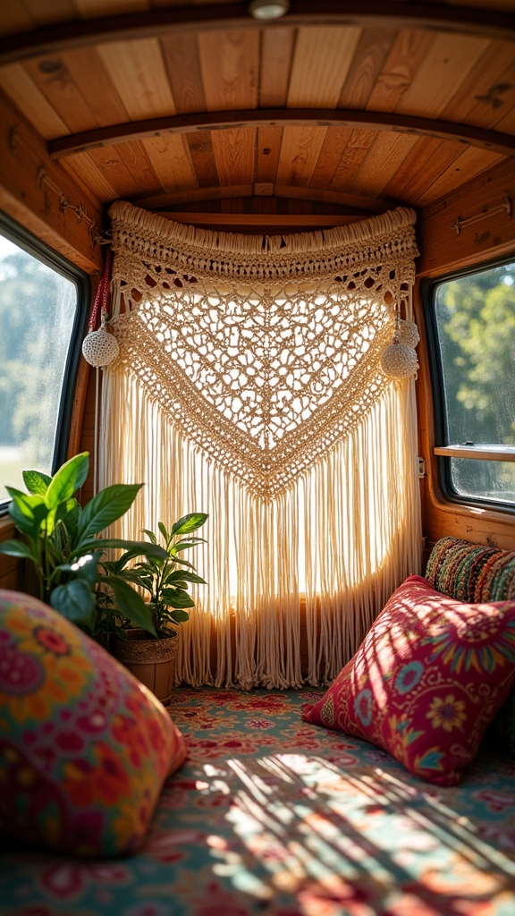 Crafting a Macramé Curtain for Privacy
