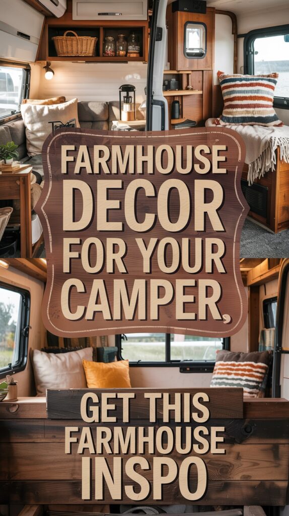 Farmhouse Camper Decor That Feels Fresh and Inviting