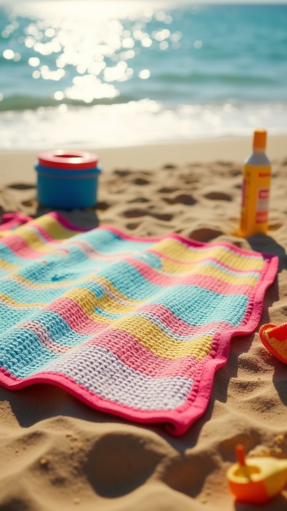Create a DIY Sand-Free Mat
