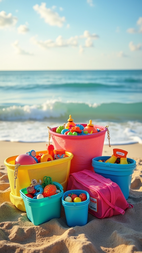 Beach Toy Storage Solutions