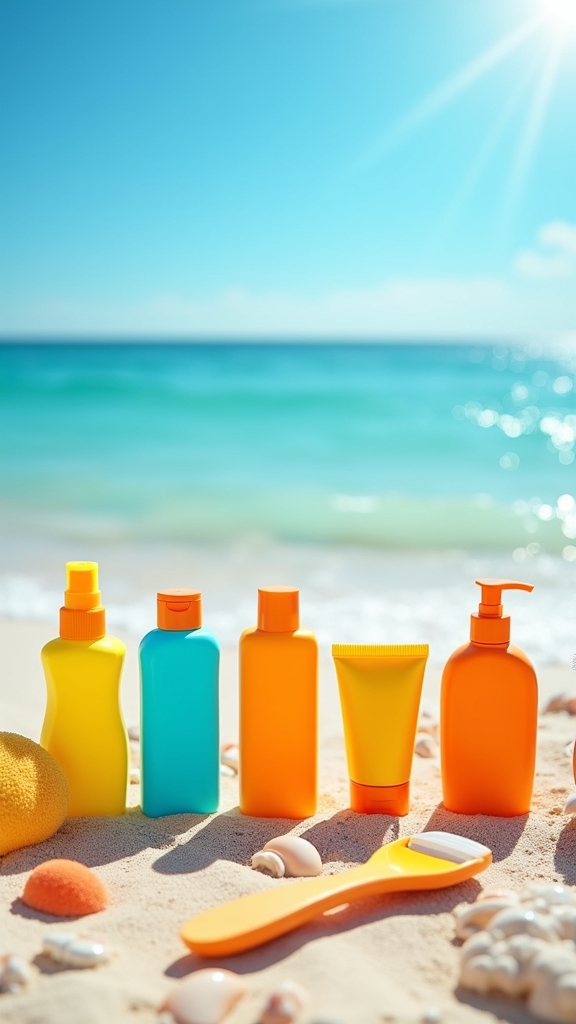 Prevent Sunscreen Sand Stickiness