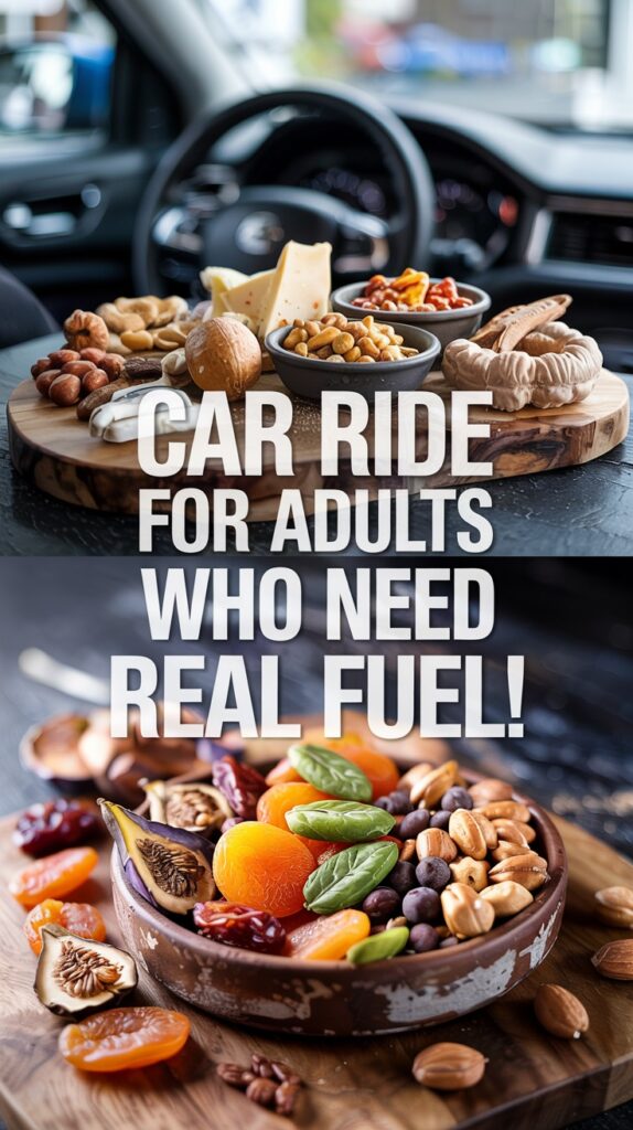 Grown-Up Goodies: Car Ride Snacks for Adults Who Need Real Fuel