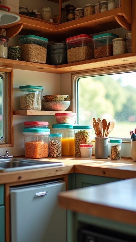 Use Stackable Storage Containers