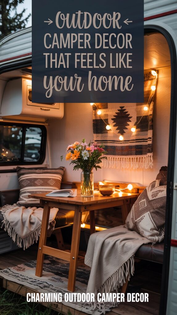 Outdoor Camper Decor That Feels Like an Extension of Home