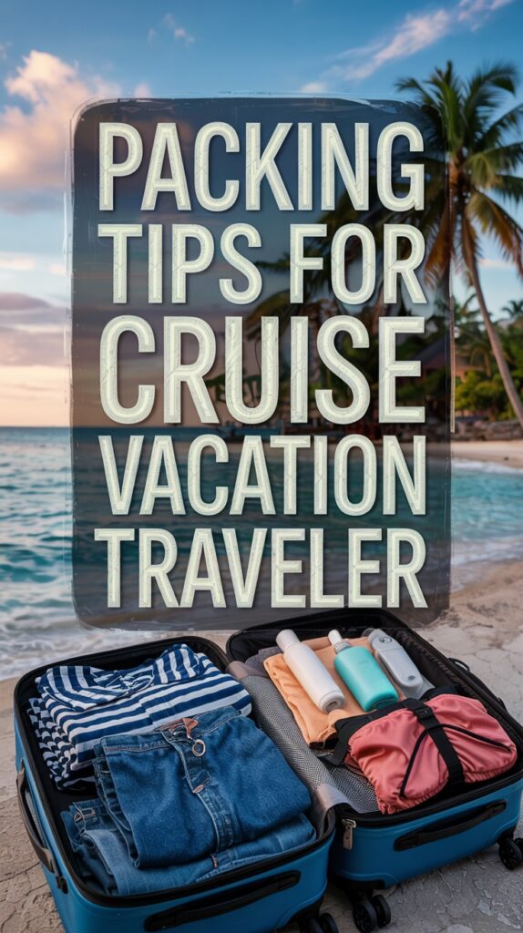 Packing Tips for Cruise Vacation Travelers