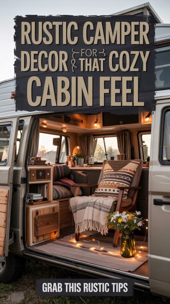 Rustic Camper Decor for That Cozy Cabin Feel