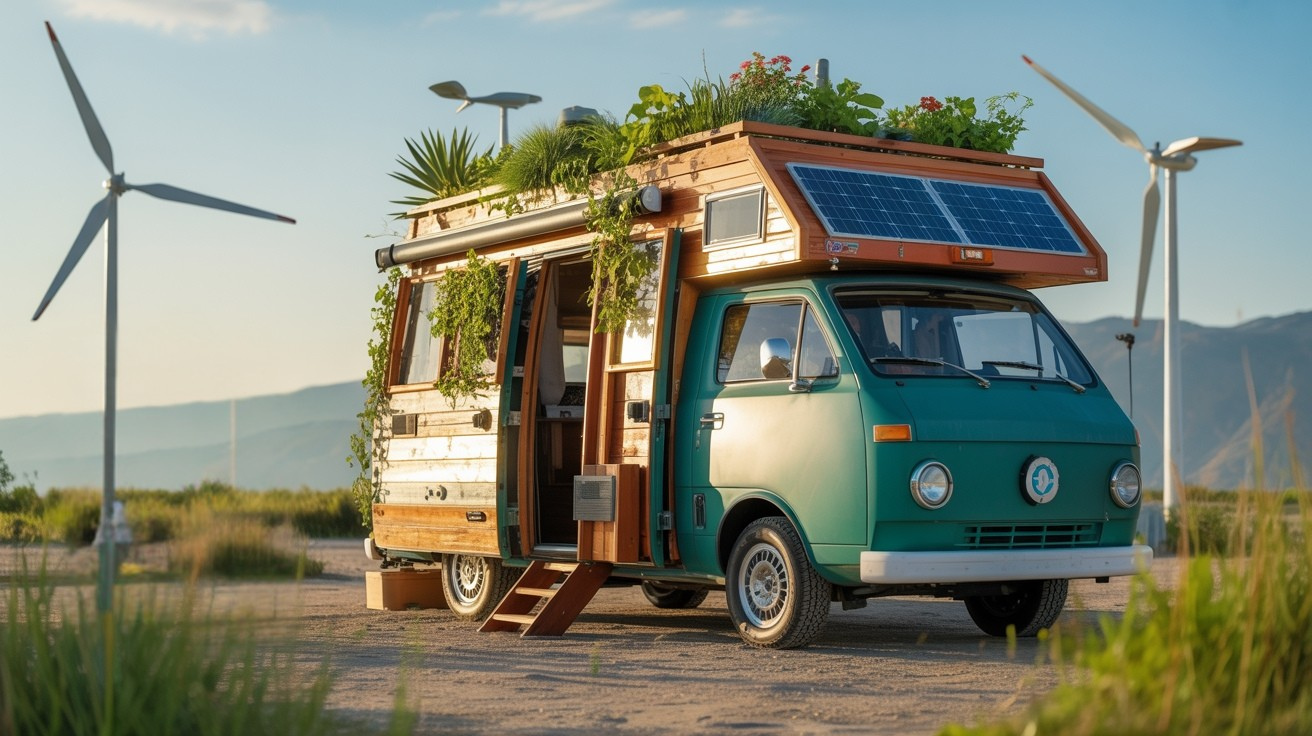 Solarpunk Camper Makeovers: 10 Eco-Friendly Ideas for the Future of Van Life