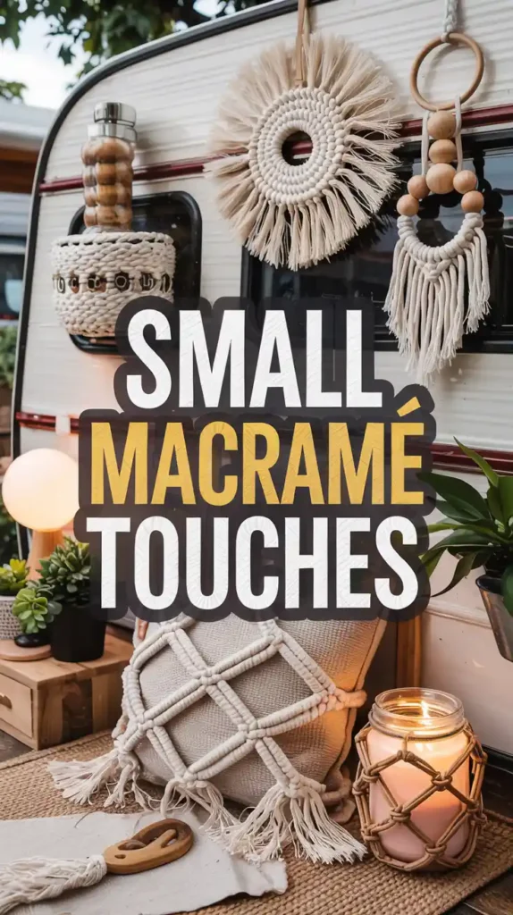 Small Macramé Touches for Everyday Life