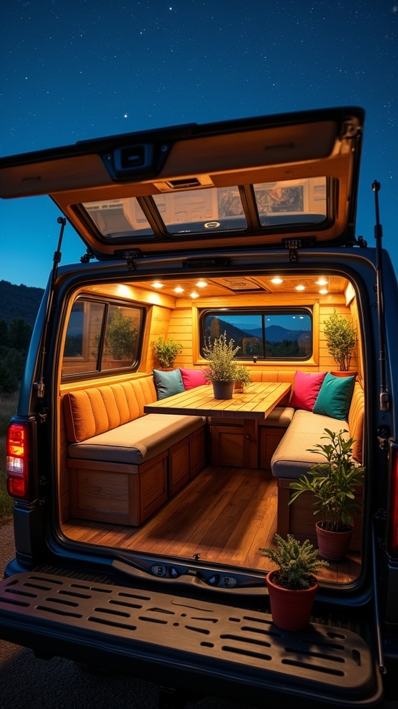 Incorporating a Dining Space Inside Your Cap