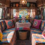 Maximalist Camper Decor: Bold Patterns and Vintage Vibes for Tiny Living