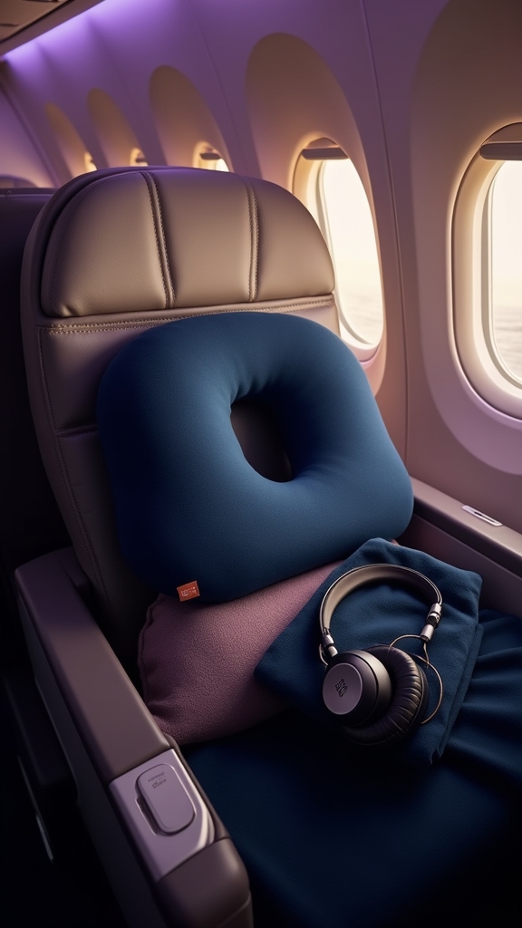 ergonomic supportive travel pillow