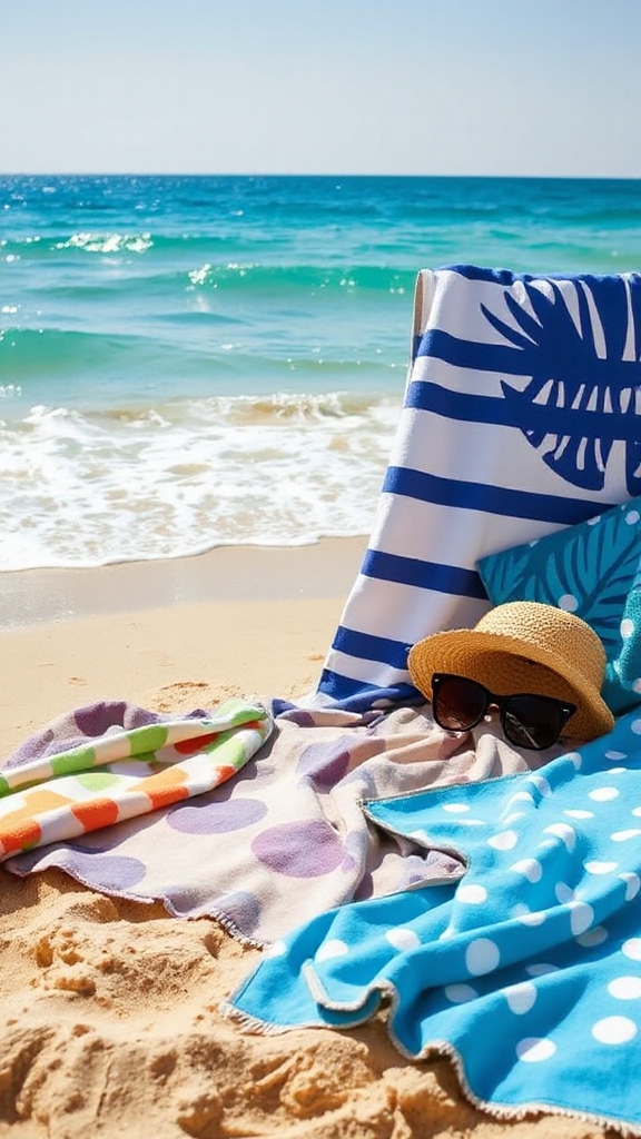 essential stylish beach towel