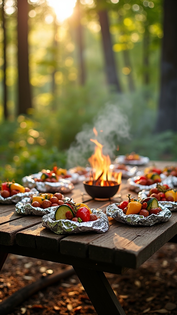 foil packet sausage dinner
