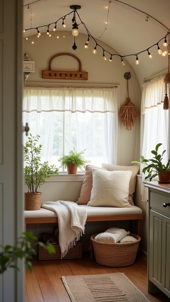 functional and welcoming entryway